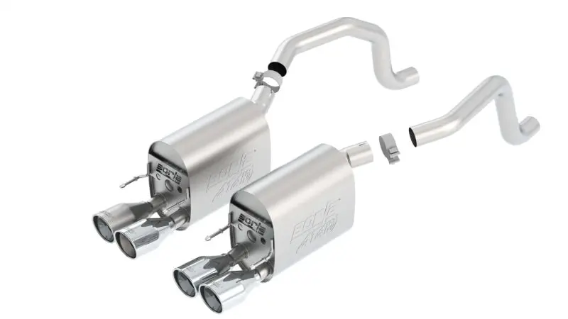 Borla 09-12 Chevy Corvette C6 Coupe/Convertible 6.2L 8Cyl Aggressive Atak Exhaust 2