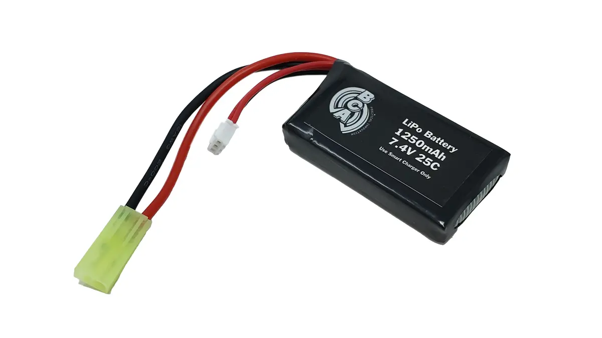 Bca 7.4V 1250Mah 25-50C Lipo Battery (Peq Brick) 1