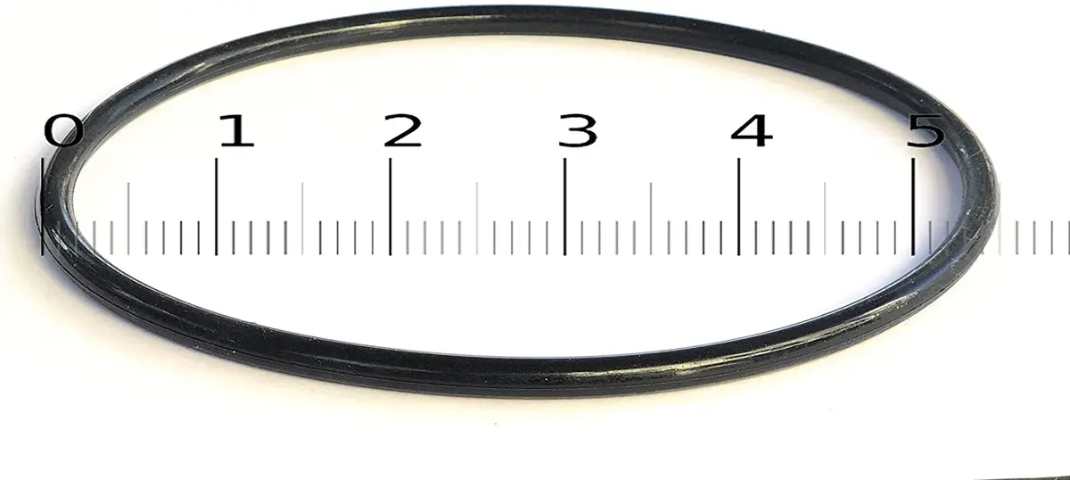 Bluonics Big Blue Replacement 4.5" O–Ring Black 1