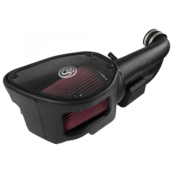 S&B Filters Cold Air Intake For 12-18 Jeep Wrangler Jk V6-3.6L Oiled Cotton Cleanable Red 75-5060 1