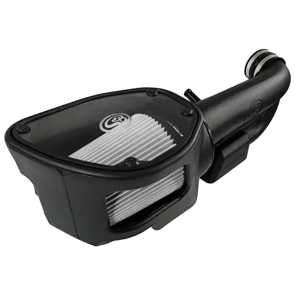 S&B Filters Cold Air Intake For 12-18 Jeep Wrangler Jk V6-3.6L Dry Dry Extendable White 75-5060D 1