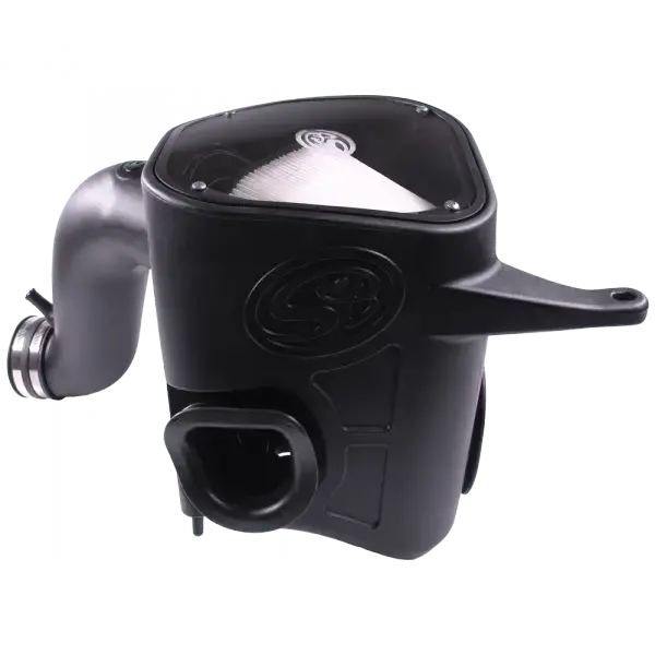 S&B Filters Cold Air Intake For 13-18 Dodge Ram 2500 3500 L6-6.7L Cummins Dry Extendable White 75-5068D 1