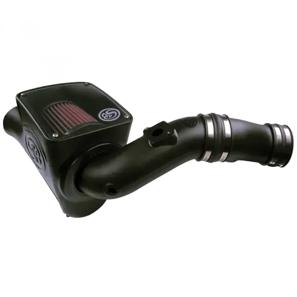 S&B Filters Cold Air Intake For 03-07 Ford F250 F350 F450 F550 V8-6.0L Powerstroke Cotton Cleanable Red 75-5070 1