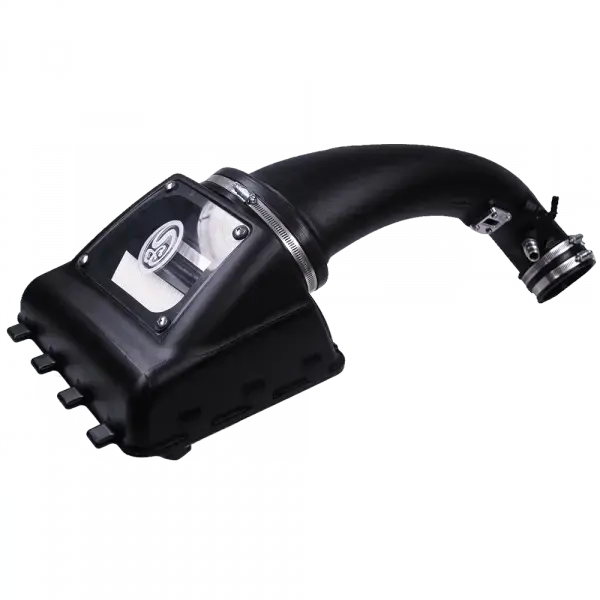 S&B Filters Cold Air Intake For 11-14 Ford F150 V8-5.0L Dry Dry Extendable White 75-5076D 1