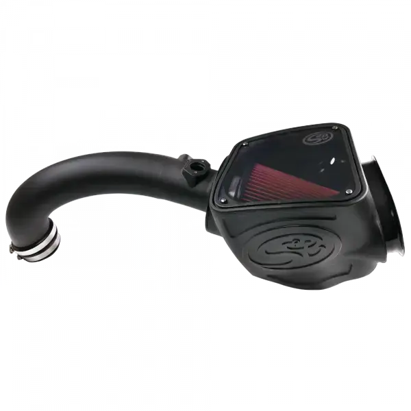 S&B Filters Cold Air Intake For 16-18 Nissan Titan, V8-5.0L Cummins Oiled Cotton Cleanable Red 75-5082 1