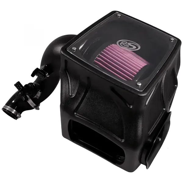 S&B Filters Cold Air Intake For 16-19 Chevrolet Colorado Gmc Canyon 2.8L Duramax Cotton Cleanable Red 75-5086 1