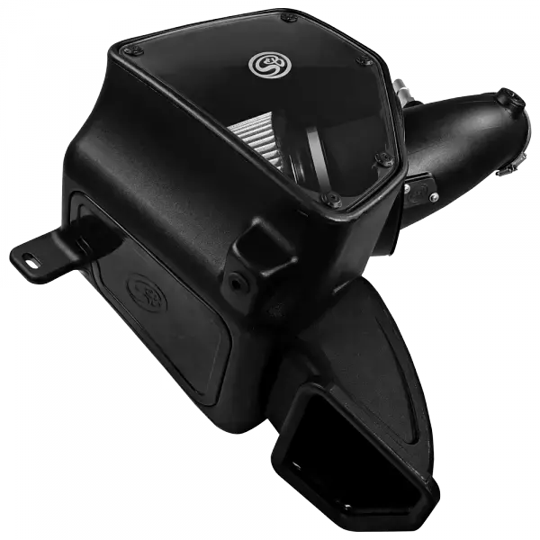 S&B Filters Cold Air Intake For 14-18 Dodge Ram 2500/ 3500 Hemi V8-6.4L Dry Extendable White 75-5087D 2