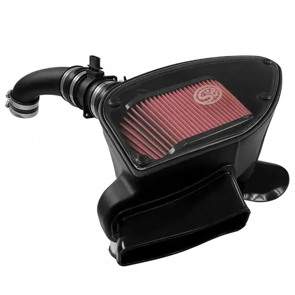 S&B Filters Cold Air Intake For 10-14 Vw 2.0L Tdi , 2015 Vw Jetta 2.0L Tdi Cotton Cleanable Red 75-5099 1