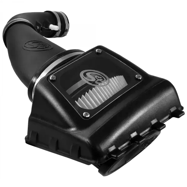 S&B Filters Cold Air Intake For 11-16 Ford F250, F350 V8-6.2L Dry Dry Extendable White 75-5108D 1
