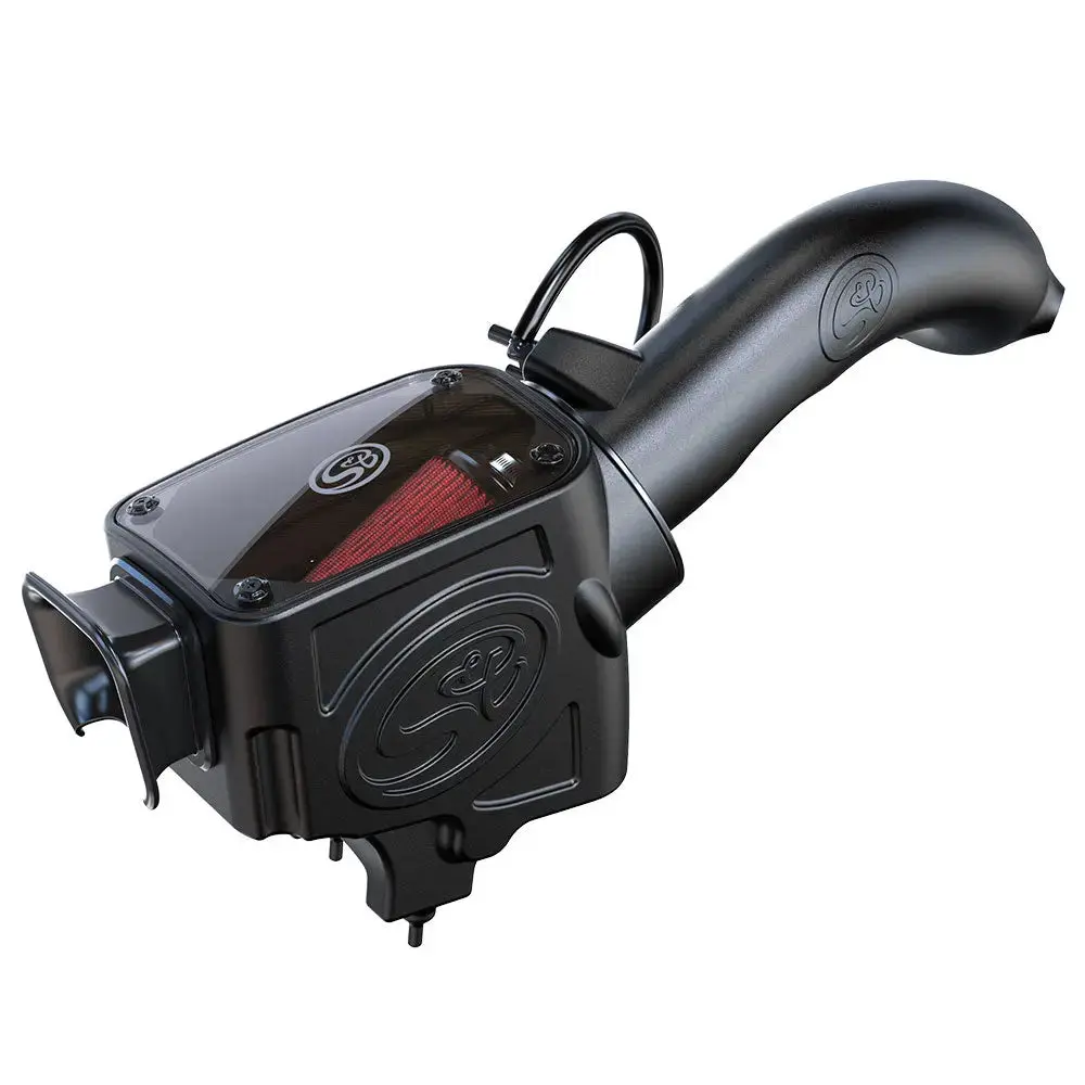 S&B Filters Cold Air Intake For 18-22 Jeep Wranlger Jl 2.0L Turbo Oiled Cotton Cleanable Red 75-5129 1