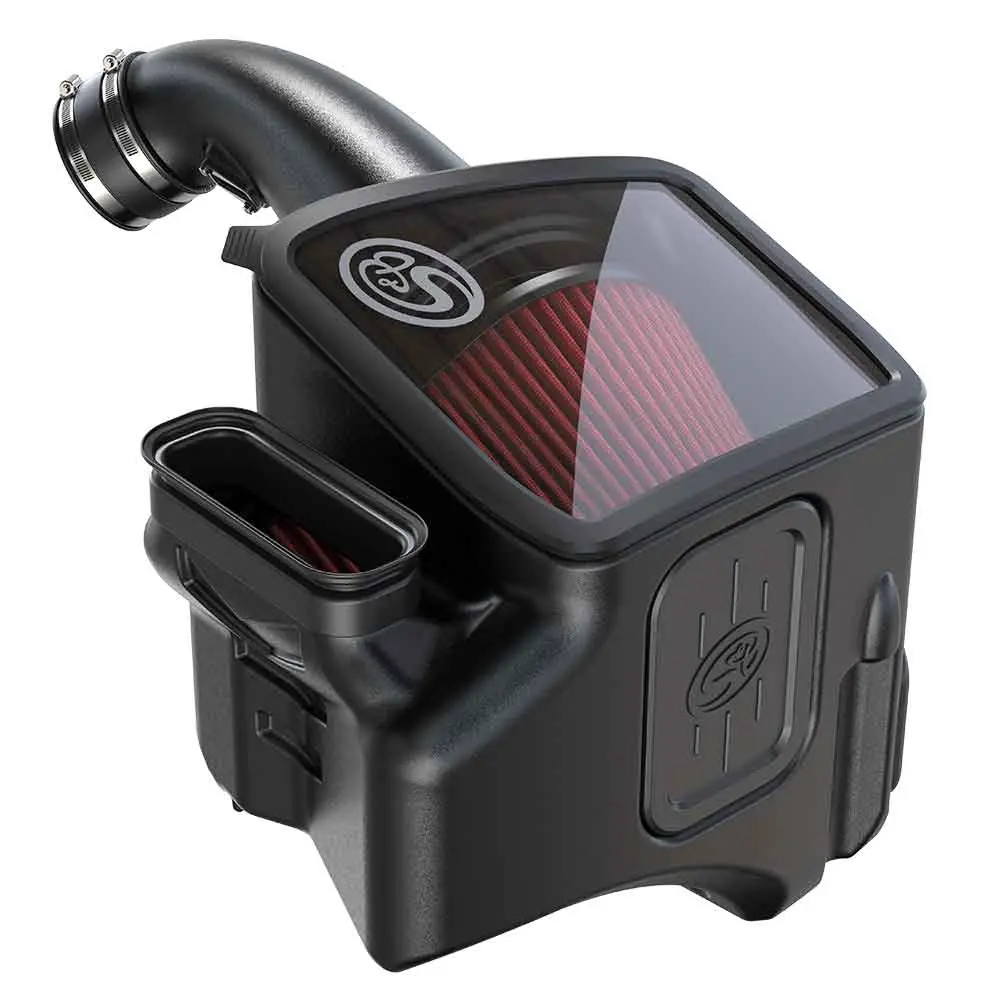 S&B Filters Cold Air Intake For 20-21 Chevrolet Silverado Gmc Sierra V8-6.6L L5p Duramax Cotton Cleanable 75-5136 1