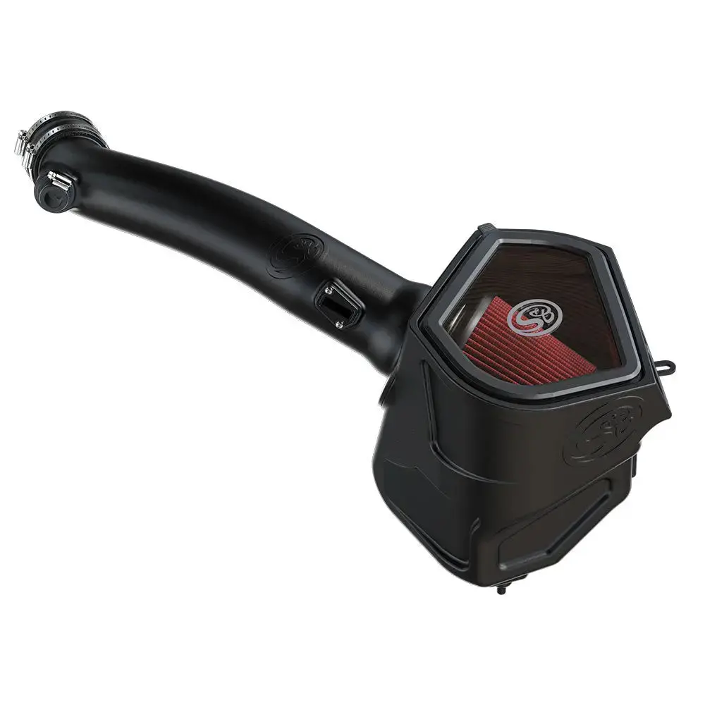 S&B Filters Cold Air Intake For 20-22 Jeep Wrangler / Gladiator 3.0L Ecodiesel Cotton Cleanable Red 75-5145 1