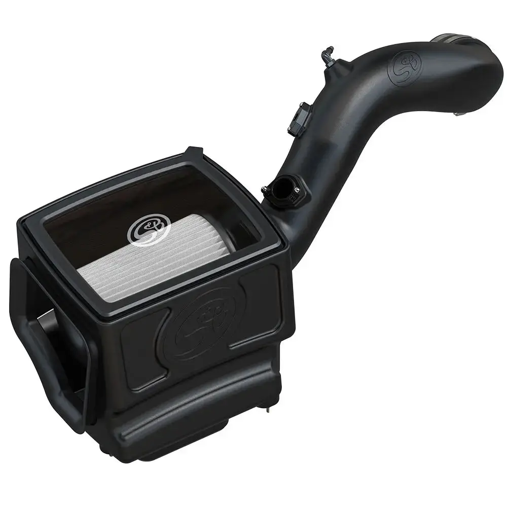 S&B Filters Cold Air Intake For 09-13 Silverado/Sierra 1500 09-14 Tahoe, Yukon, Suburban, Escalade, Avalanche Dry Extendable Filter 75-5155D 1