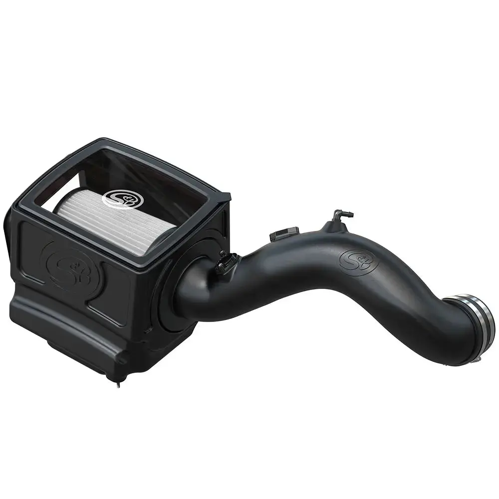 S&B Filters Cold Air Intake For 09-13 Silverado/Sierra 1500 09-14 Tahoe, Yukon, Suburban, Escalade, Avalanche Dry Extendable Filter 75-5155D 2