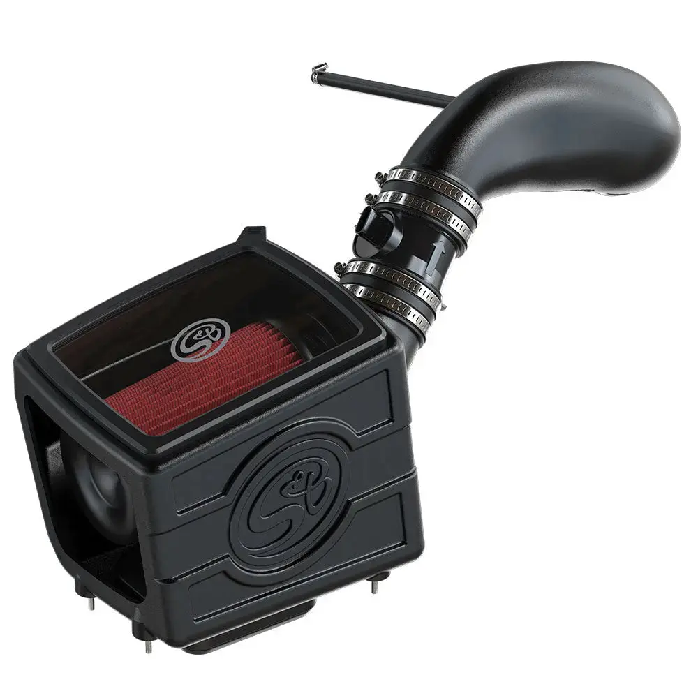 S&B Filters Cold Air Intake For 99-07 Silverado/Sierra 1500, 2500, 3500 / 07-08 Tahoe, Yukon Cotton Cleanable Filter 75-5157 1