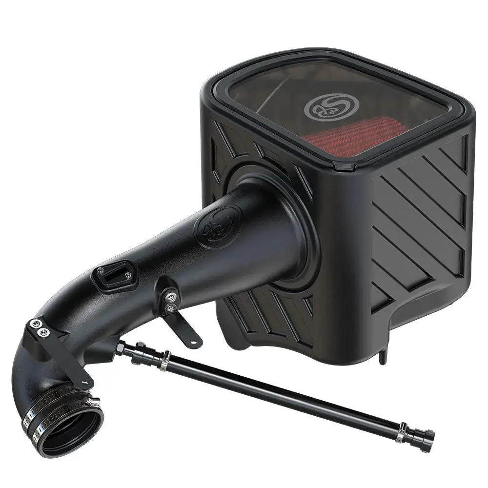 S&B Filters Cold Air Intake For 20-22 Silverado/Sierra 2500/3500 6.6L With Cotton Cleanable Filter 75-5158 1