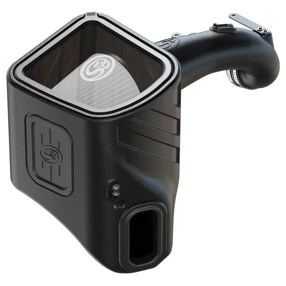 S&B Filters Cold Air Intake For 20-22 Silverado/Sierra 2500 3500 6.6L With Dry Extendable Filter 75-5158D 1