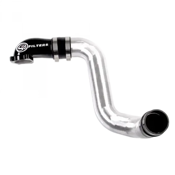 S&B Filters Intake Elbow 90 Degree With Cold Side Intercooler Piping And Boots For 03-04 Ford Powerstroke 6.0L 76-1003B 1