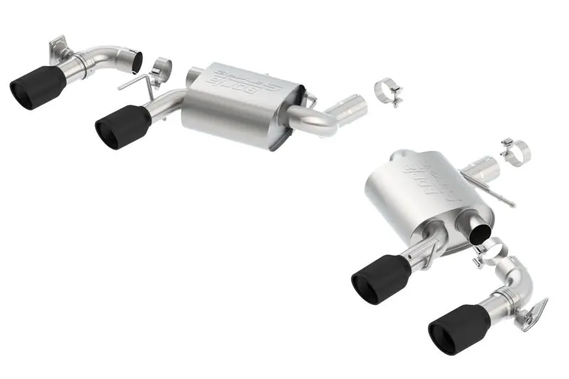 Borla 2016-2018 Chevrolet Camaro Ss At/Mt Rwd Ceramic Black S-Type Exhaust (W/ Dual Mode Valves) 1