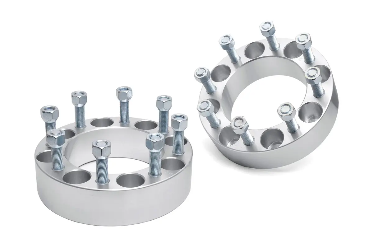 2 Inch Wheel Spacers | 8X180 | Chevrolet Silverado/Gmc Sierra 2500Hd/3500Hd | 2011-2022 | Rough Country | 10098 1