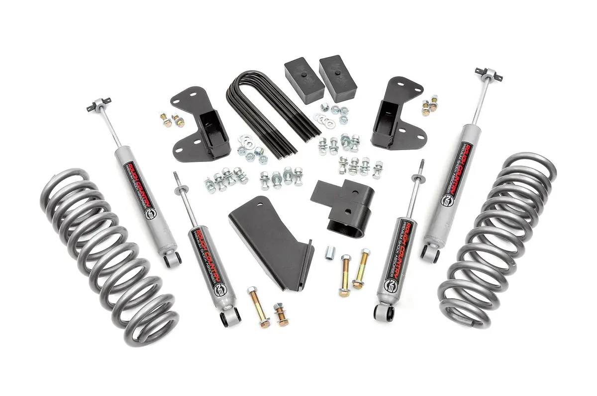 2.5 Inch Lift Kit | Rear Blocks | Ford F-150 4Wd | 1980-1996 | Rough Country | 420.2 1