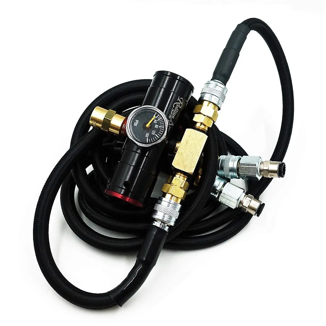 Redline Sfr High Flow Regulator (Dual Output) (40-150 Psi) 1