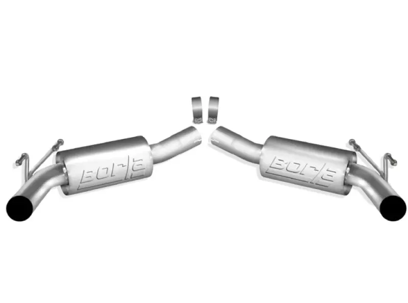 Borla 2010 Camaro 6.2L Atak Exhaust System W/O Tips Works With Factory Ground Effects Package (Rear 2