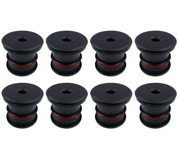 S&B Filters Silicone Body Mount Kit For 08-16 Ford F-250/F-350 Powerstroke 6.4L/6.7L Crew Cab 8 Pc 81-1003 1