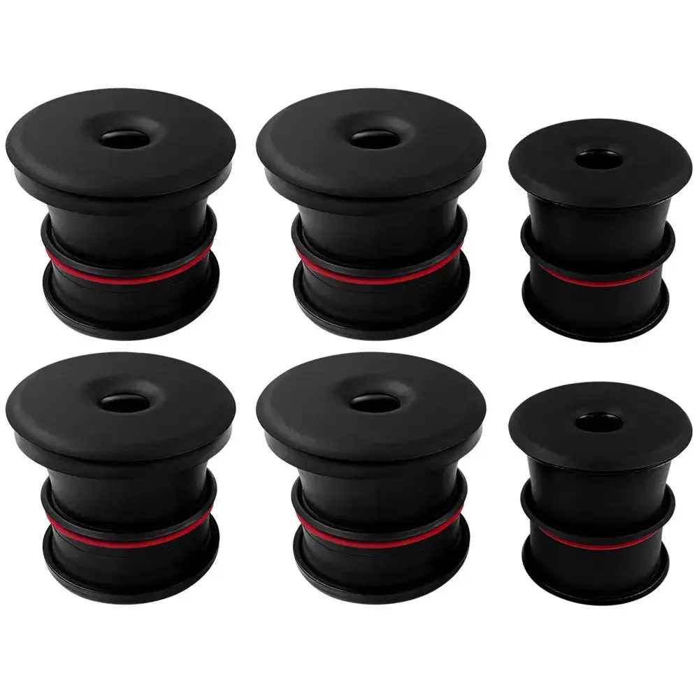 S&B Filters Silicone Body Mount Kit For 99-03 Ford F-250/F-350/F-450/F-550 5.4L, 6.8L 7.3L Regular & Extended Cab 6 Pc 81-1004 1