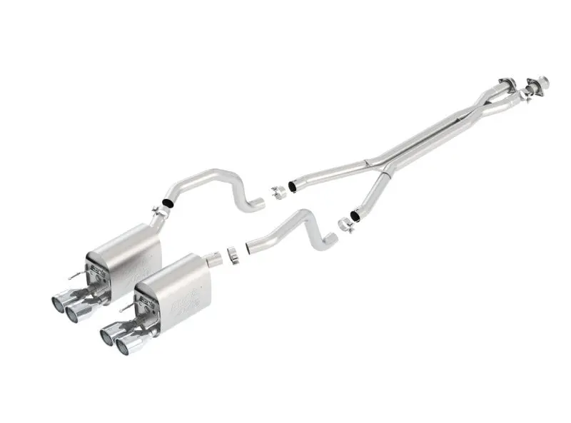 Borla 09-11 Chevrolet Corvette 6.2L V8 Aggressive Atak Catback Exhaust 1