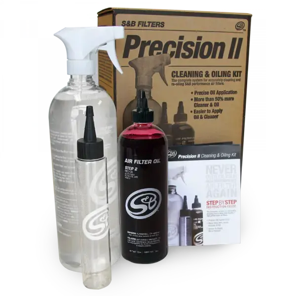 S&B Filters Cleaning Kit For Precision Ii Cleaning And Oil Kit Red Oil Oiled 88-0008 1