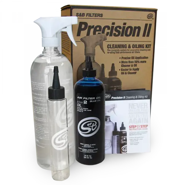 S&B Filters Cleaning Kit For Precision Ii Cleaning And Oil Kit Blue Oil Oiled 88-0009 1