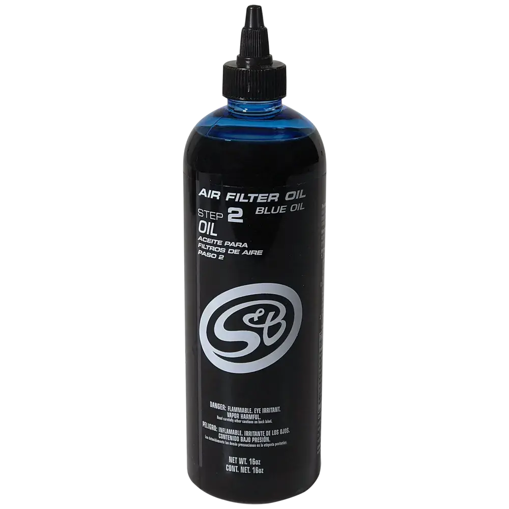 S&B Filters 16 Oz. Bottle Of Air Filter Oil - Blue 88-0011 1