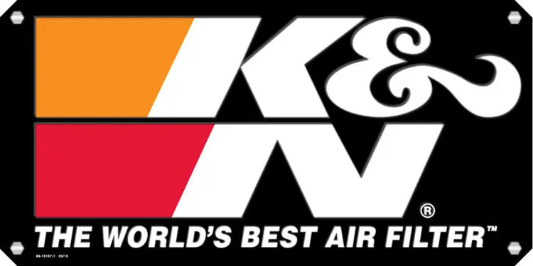 K&N Decal/Sticker Trailer Decal (89-16167-1) 1