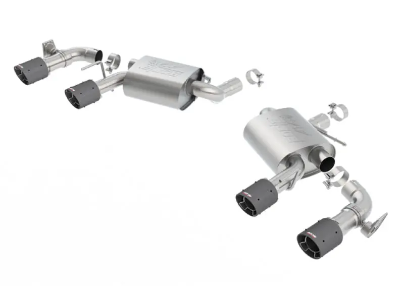 Borla 2016-2017 Chevy Camaro V8 Ss At/Mt Atak Rear Section Exhaust With Dual Mode Valves 1