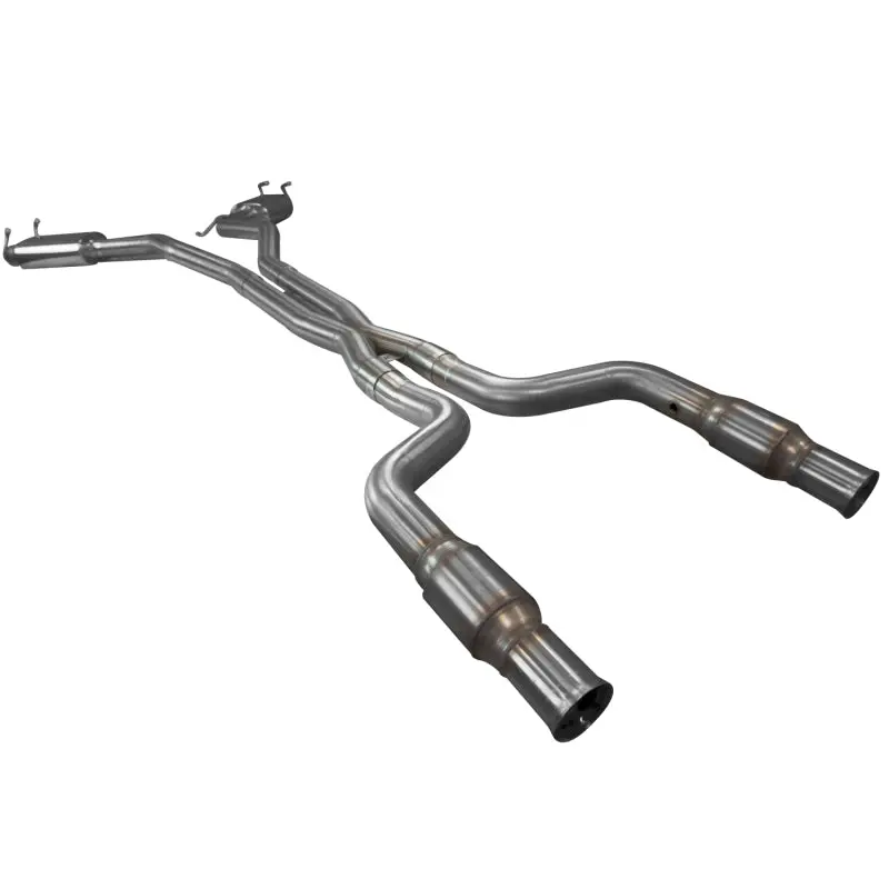 Kooks 10-15 Chevy Camaro Ss/Zl1/1Le W/O Ground Effects 3In Race Catted Exhaust W/ X-Pipe 1