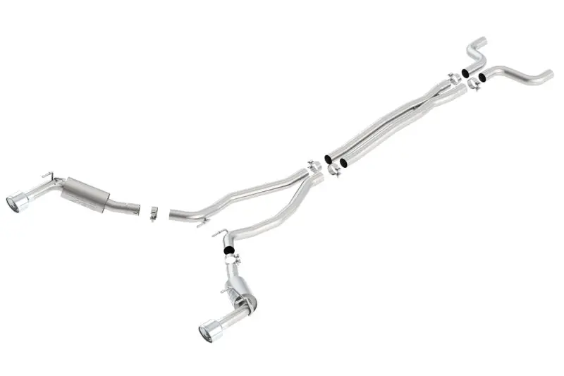 Borla 14-15 Chevy Camaro Ss 6.2L V8 Single Split Rear Exit Atak Catback Exhaust 1