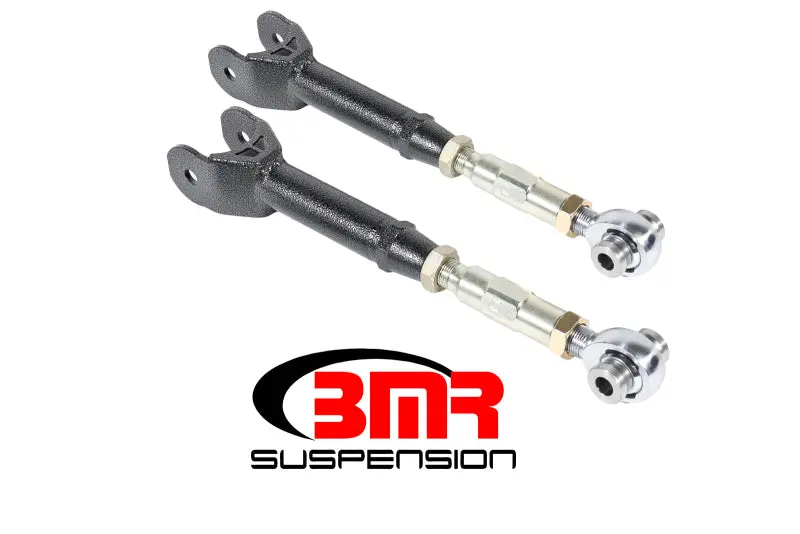 Bmr 16-17 6Th Gen Camaro Upper Control Arms On-Car Adj. Rod Ends - Black Hammertone 1
