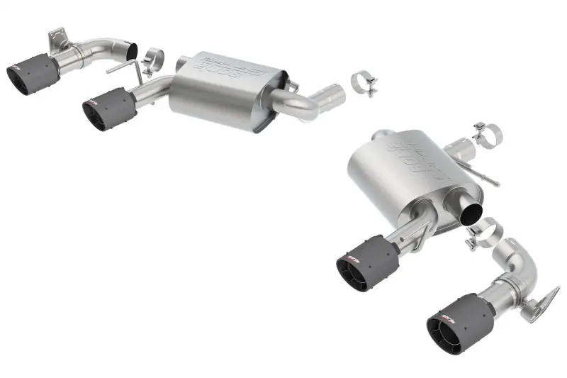 Borla 2016-2017 Chevrolet Camaro Ss At/Mt Rwd S-Type Exhaust (W/ Dual Mode Valves) - Black Cf Tip 1