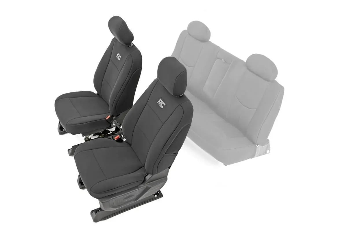 Seat Covers | Fr 40/20/40 | Chevrolet Silverado/Gmc Sierra 1500 | 2014-2018 | Rough Country | 91024 1
