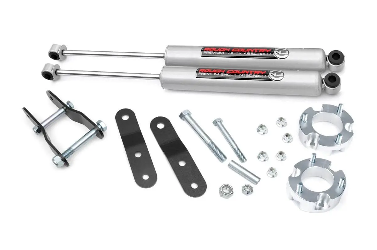 2.5 Inch Lift Kit | Toyota Tacoma 2Wd/4Wd | 1997-2004 | Rough Country | 74030 1