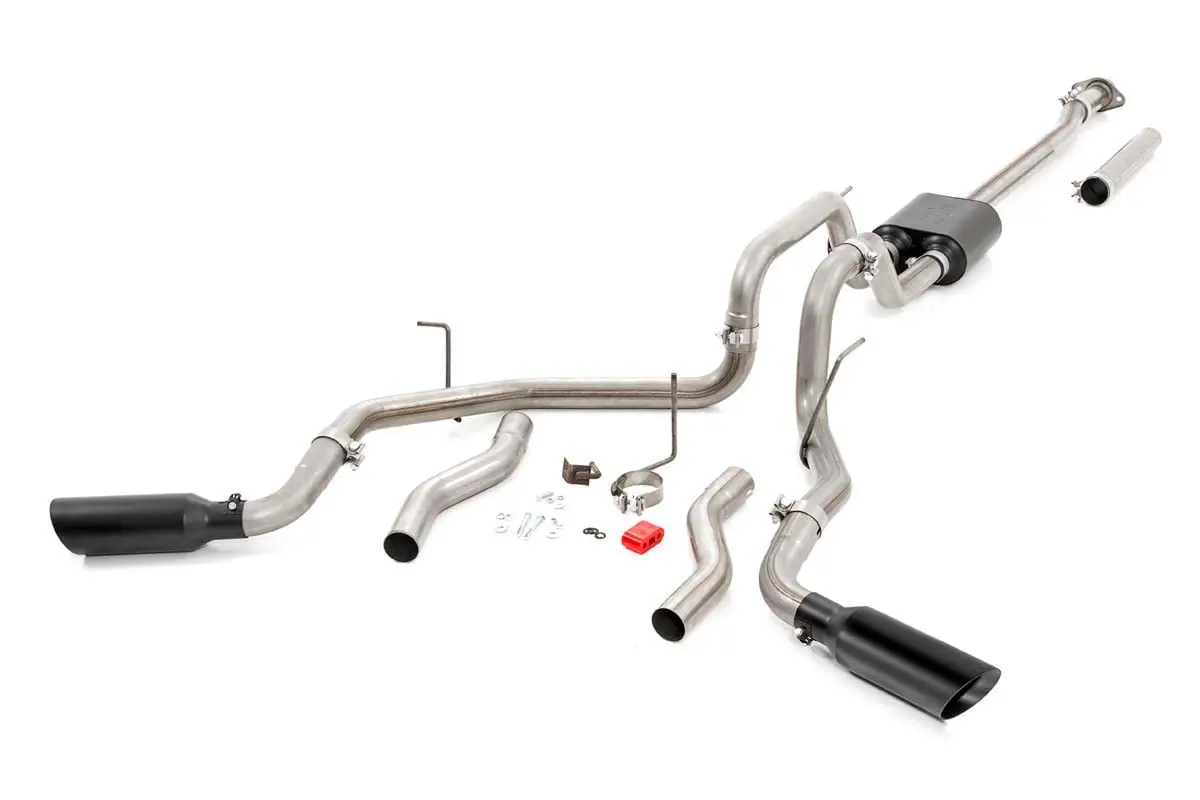 Performance Cat-Back Exhaust | V8 Engines | Ford F-150 | 2009-2014 | Rough Country | 96010 1