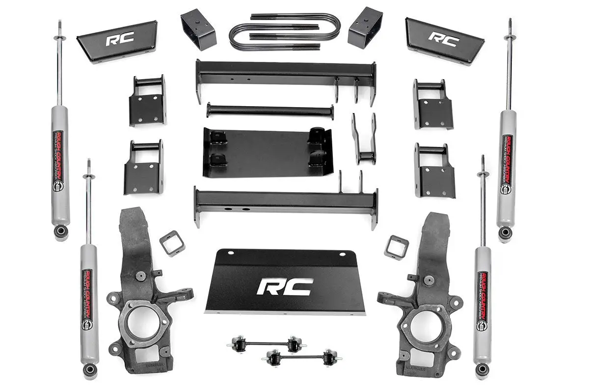4 Inch Lift Kit | Ford F-150 4Wd | 1997-2003 | Rough Country | 477.2 1