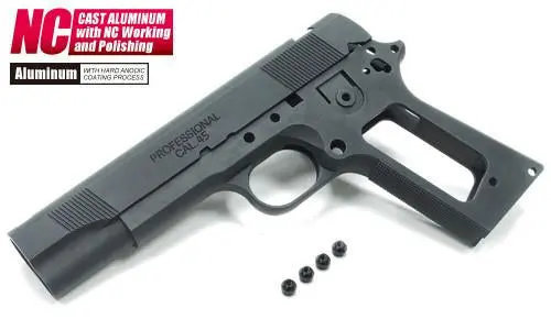 Guarder Aluminum Slide & Frame For Marui M1911a1 - Colt (Dark Gray) 1