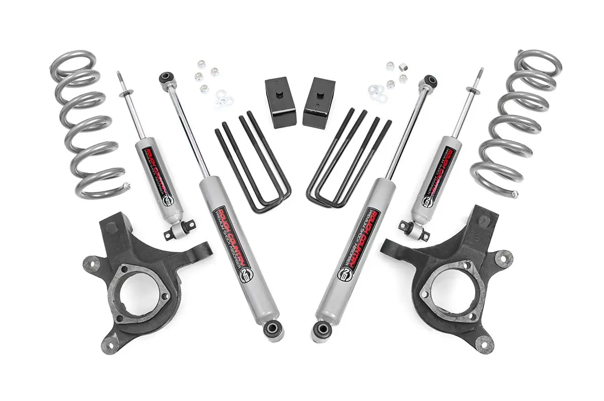 4.5" Lift Kit | Chevy Silverado & Gmc Sierra 1500 2Wd | 1999-2006 | Rough Country | 239N2 1