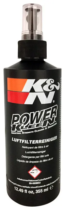 K&N Filter Cleaner; 12 Oz/355 Ml Pump Spray (De/Fr/Nl/It/Pt) (99-0608Eu) 1
