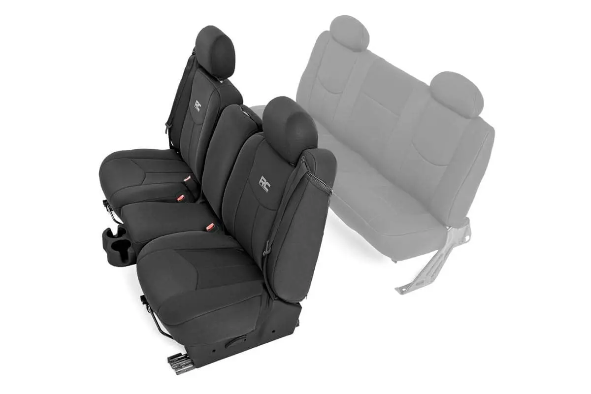 Seat Covers | Front | Chevrolet Silverado 1500 (Non Gmc Models) | 1999-2006 | Rough Country | 91013 1