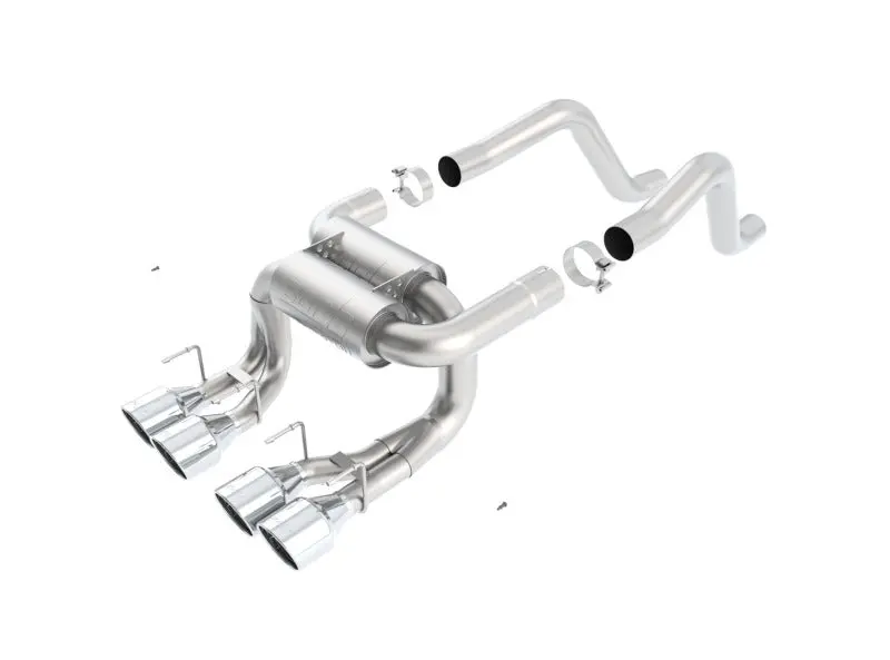 Borla 06-12 Chevrolet Corvette Z06/Zr1 6.2L/7.0L 8Cyl Aggressive Atak Exhaust (Rear Section Only) 1