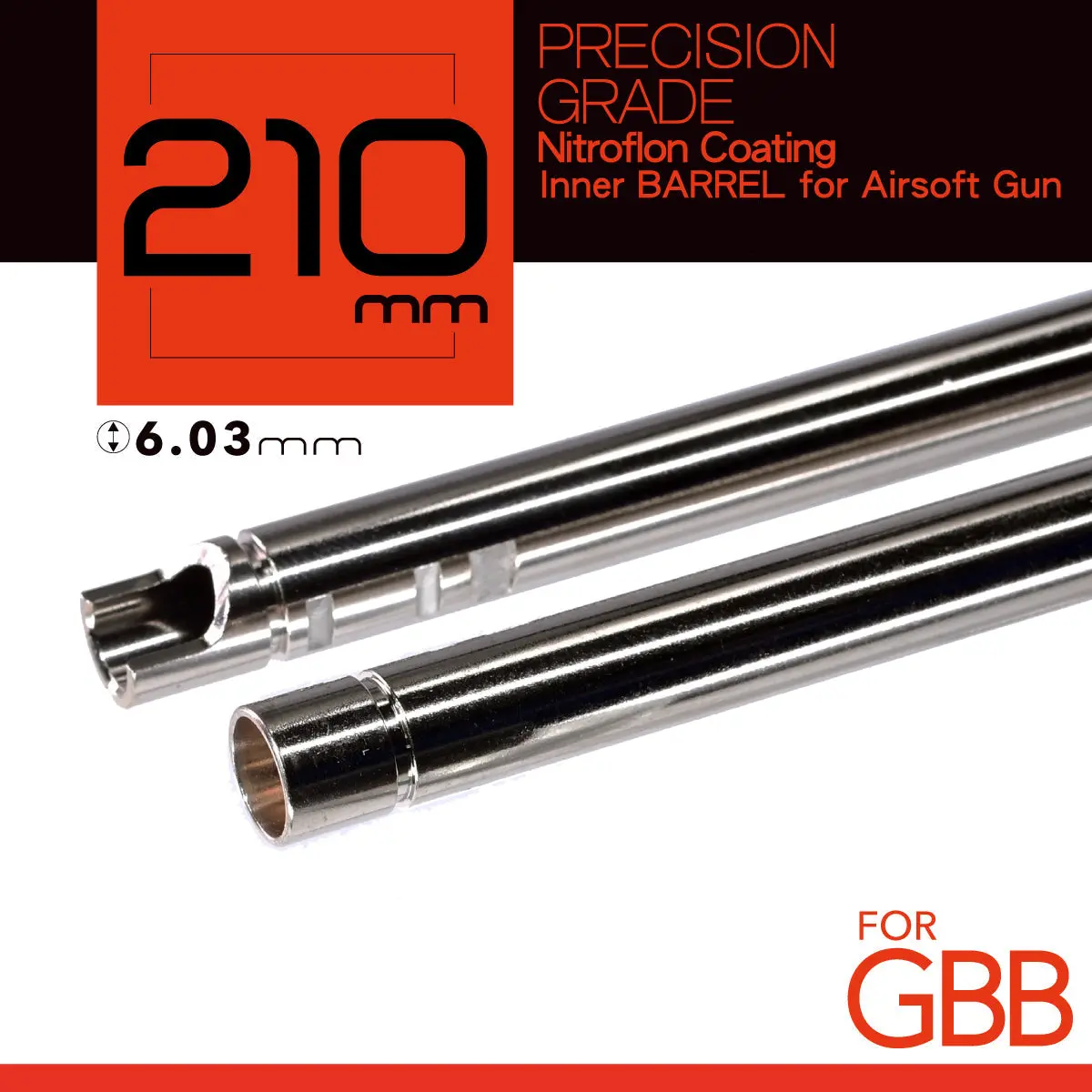 Unicorn 6.03Mm Ultimate Precision Nitroflon Coating Gbb Rifle Barrel 1