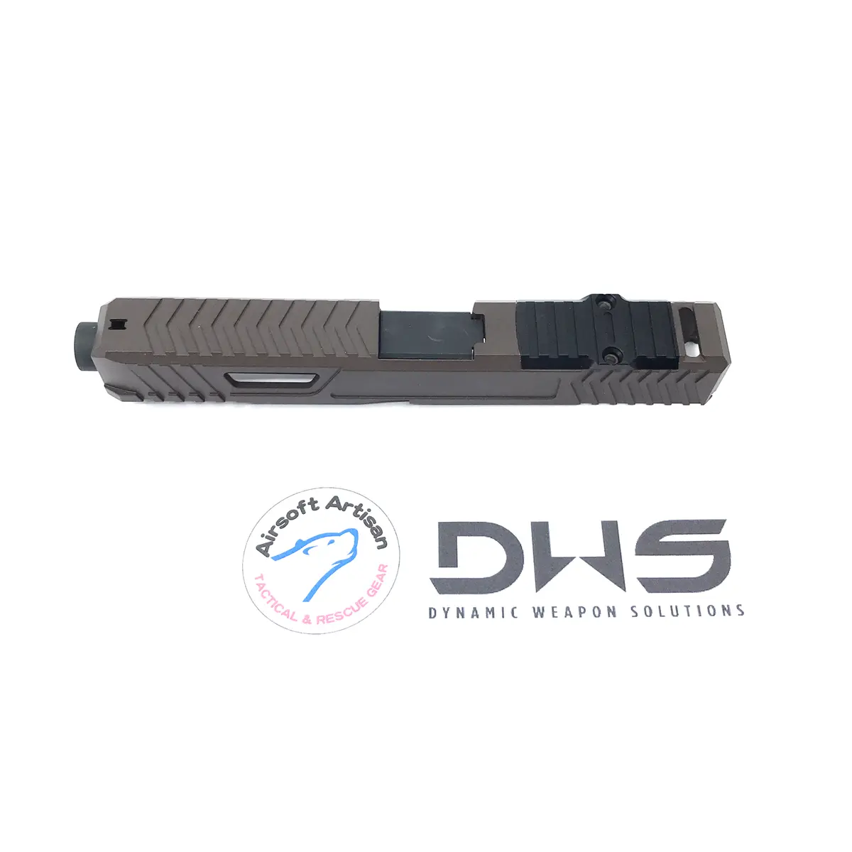 Airsoft Artisan Dws Slide Kit For Tokyo Marui Model 17 (H-293 Vortex® Bronze) 1